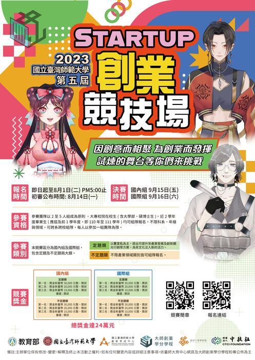2023年第五屆「Startup創業競技場」